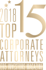 Top 15 Corporate Attorneys Badge